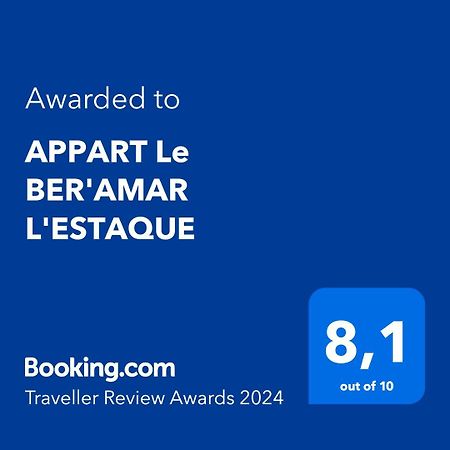 Appart Le Ber'Amar L'Estaque マルセイユ エクステリア 写真